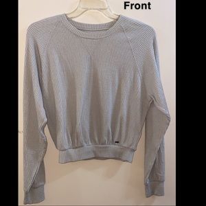 Hollister boyfriend t-shirt crewneck sweater
